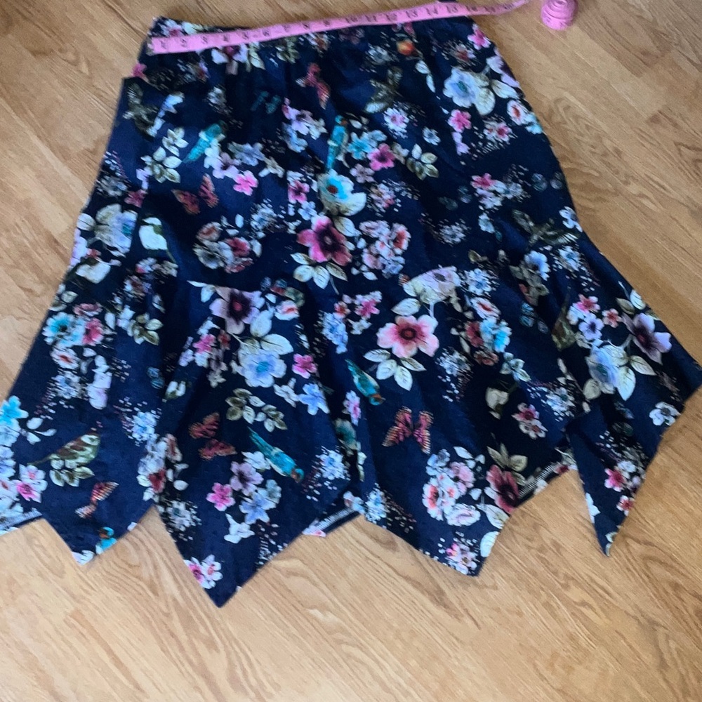 Hand sewn flower skirt